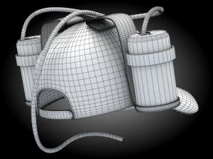 beer hat 1 3D Model
