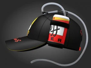 Homer beer hat 2 3D Model