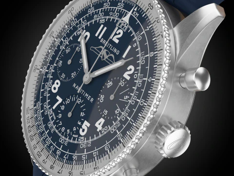 Breitling Navitimer 1959 Modelo 3D