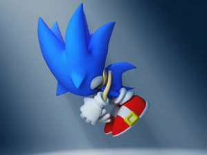 sonic knuckles rigged 3D Model