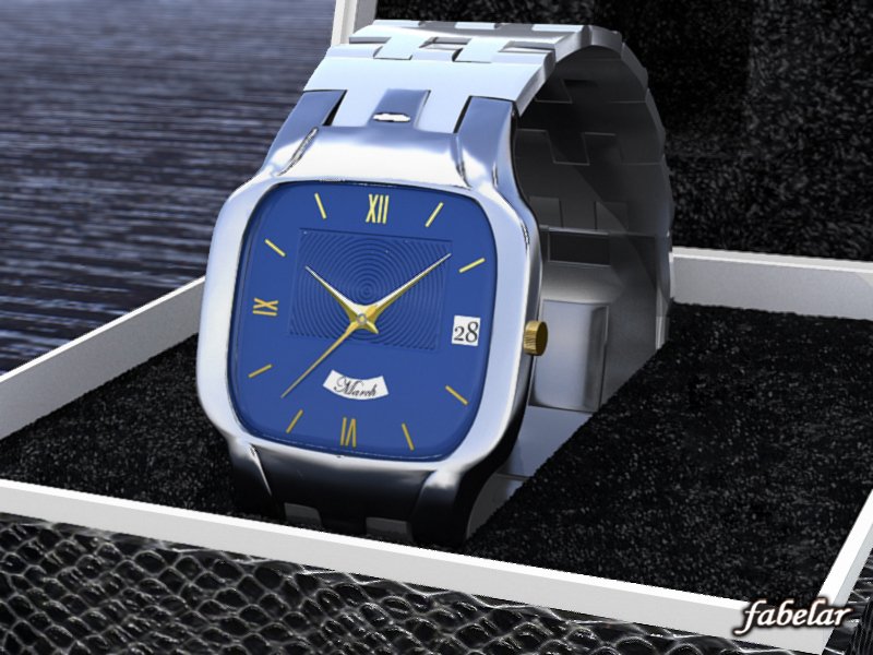 Wristwatch 3d Model In Clothing 3dexport