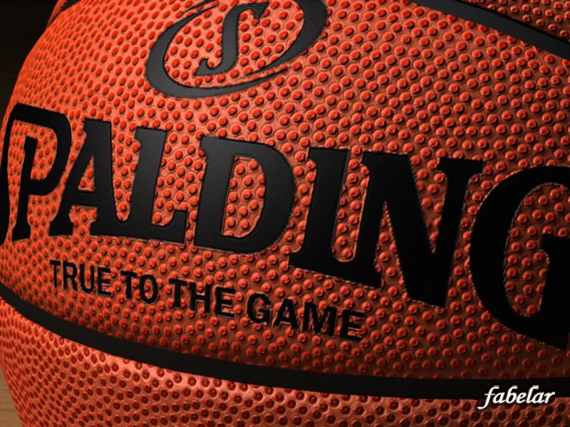 basketball spalding std mat 3D Model .c4d .max .obj .3ds .fbx .stl .blend 