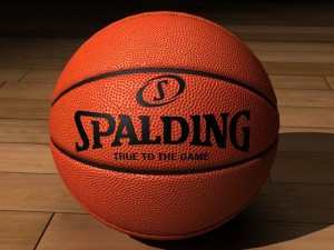 basketball spalding std mat 3D Модель