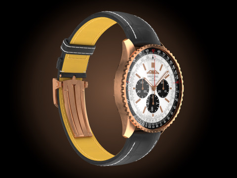 Navitimer B01 Chronograph 46 3D Модель
