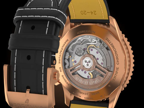 Navitimer B01 Cron&oacute;grafo 46 Modelo 3D