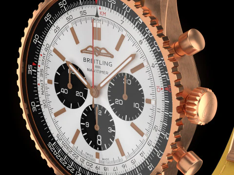 Navitimer B01 Cron&oacute;grafo 46 Modelo 3D