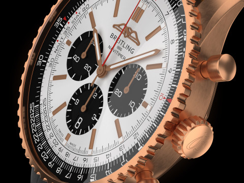 Navitimer B01 Chronograph 46 3D Модель