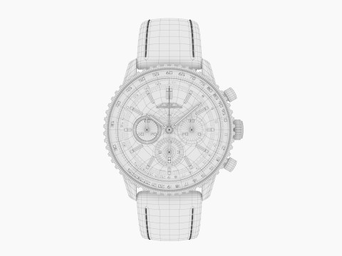 Navitimer B01 Chronograph 46 3D Модель
