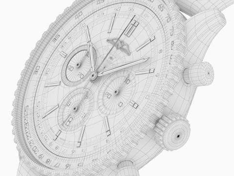 Navitimer B01 Cron&oacute;grafo 46 Modelo 3D