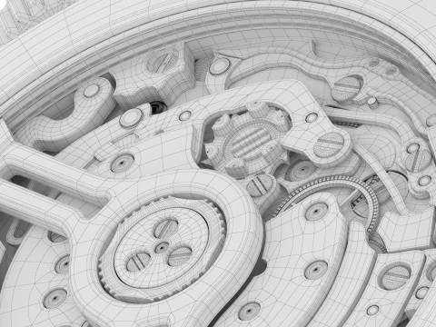 Navitimer B01 Cron&oacute;grafo 46 Modelo 3D