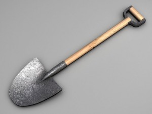 shovel soil 3D Model