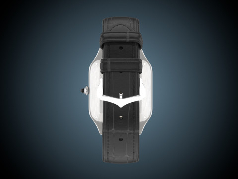Santos Dumont watch 3D Model