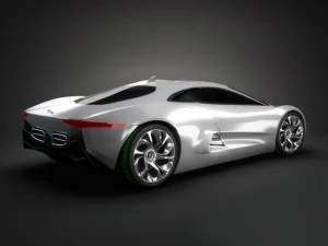jaguar cx75 3D Model