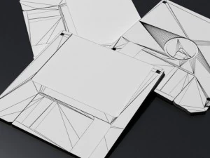 floppy disk std mat 3D Model