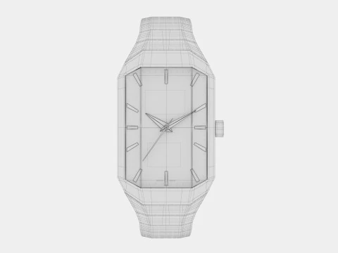 Prisma Smeraldo watch 3D Model