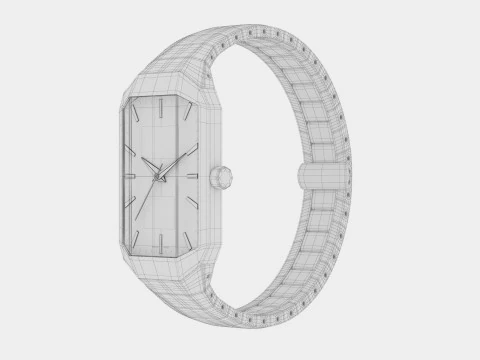 Prisma Smeraldo watch 3D Model