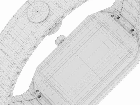 Prisma Smeraldo watch 3D Model