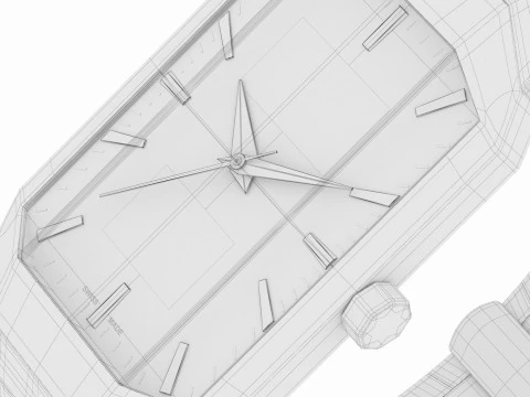 Prisma Smeraldo watch 3D Model