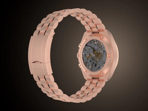 Omega Speedmaster Moonwatch profissional Modelo 3D