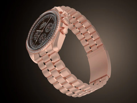 Omega Speedmaster Moonwatch profissional Modelo 3D