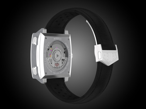 Tag Heuer Moncao 3D Model