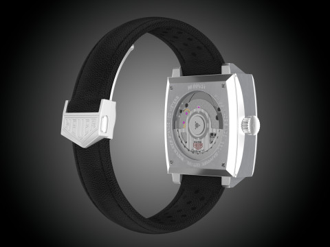 Tag Heuer Moncao 3D Model