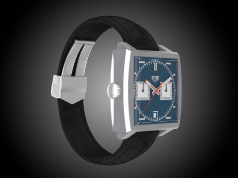 Tag Heuer Moncao 3D Model