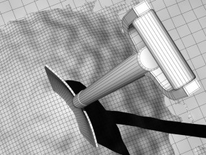 shovel soil std mat 3D Model