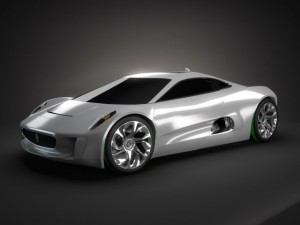 jaguar cx75 std mat Model 3D