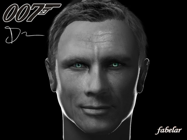 daniel craig Modello 3D .c4d .max .obj .3ds .fbx .stl .blend 