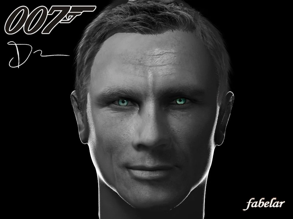 Daniel Craig Modelo 3D .c4d .max .obj .3ds .fbx .stl .blend 