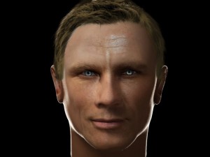 daniel craig Modello 3D