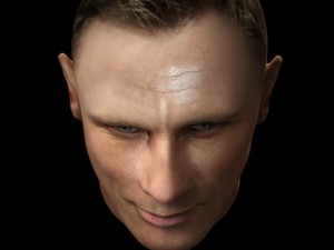 daniel craig Modello 3D
