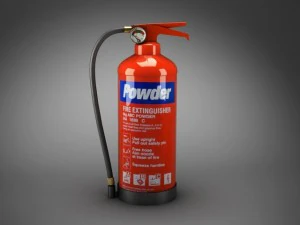 fire extinguisher std mat 3D Model