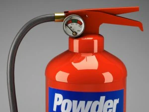 fire extinguisher std mat 3D Model