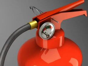 fire extinguisher std mat 3D Model