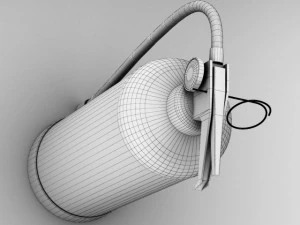 fire extinguisher std mat 3D Model