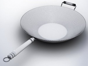 wok std mat 3D Модель
