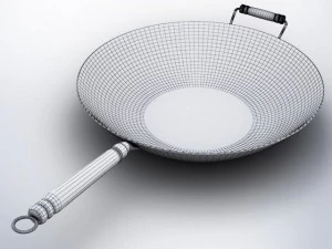 standardowa mata do woka Model 3D