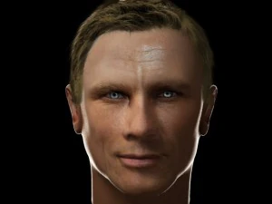 daniel craig std mat 3D Model