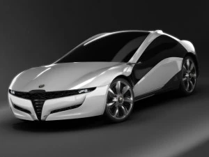 alfa romeo pandion 3D Model