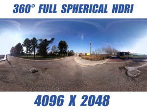 hdri suburban 01 3Dモデル