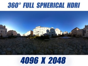 texture hdri s antonio square 3Dモデル
