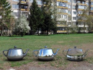 hdri public garden 2 Model 3D