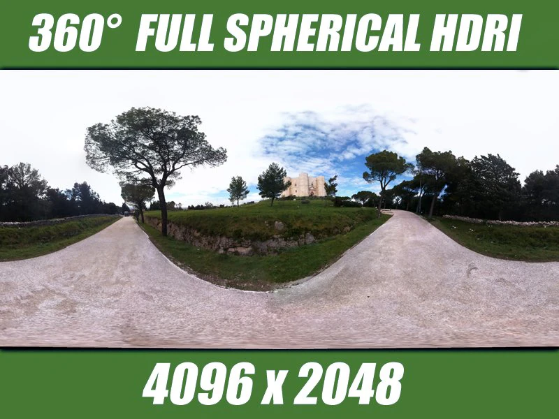 hdri castel del monte 1 CG Textures .c4d .max .obj .3ds .fbx .stl .blend 