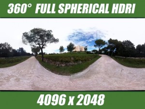 hdri castel del monte 1 3Dモデル