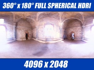 hdri castel del monte 4 3Dモデル