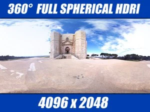 4 hdri castel del monte CG Textures