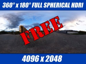 hdri building site 2 Modèle 3D