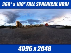 hdri building site 2 3D 모델